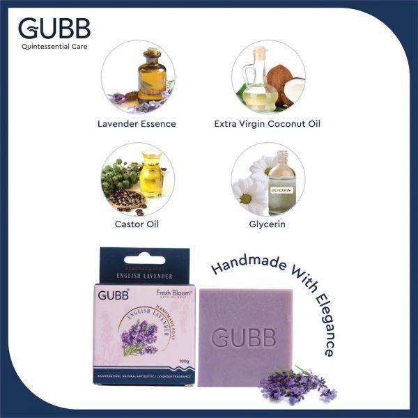 Gubb Handmade English Lavender Soap, 1pc