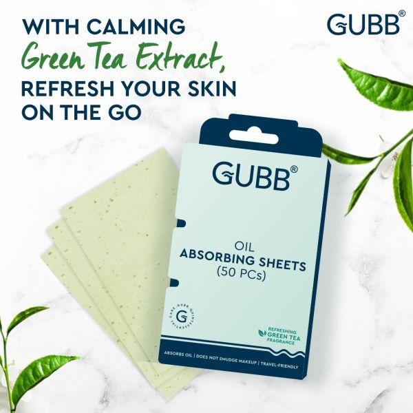 Gubb Oil Absorbing Sheets, 50pcs