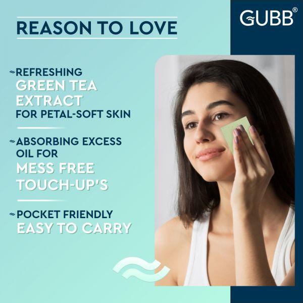 Gubb Oil Absorbing Sheets, 50pcs