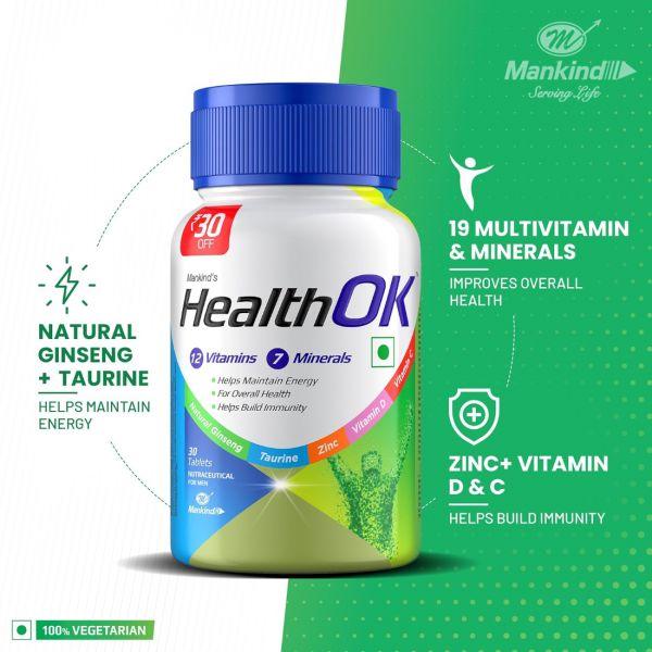 Health OK Tab, 30tabs