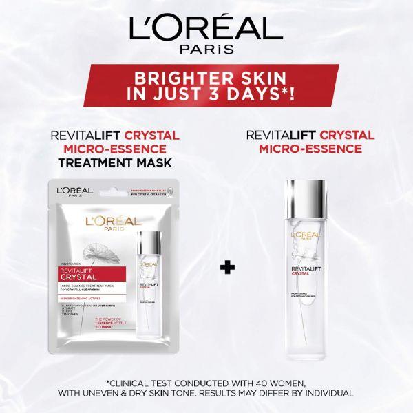 L'Oreal Paris Revitalift Crystal Micro-Essence Sheet Mask, 25gm