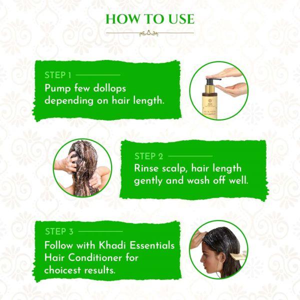 Khadi Essentials Aloe Vera Shampoo, 200ml