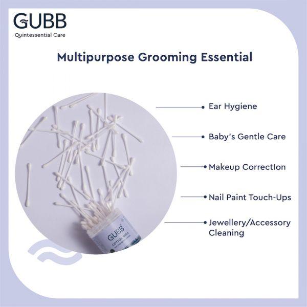 Gubb Cotton Buds (Paper Sticks), 100pcs