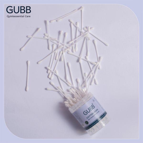 Gubb Cotton Buds (Paper Sticks), 100pcs