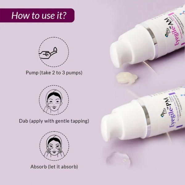 Fixderma Eyegile Day And Night Under Eye Cream, 30gm