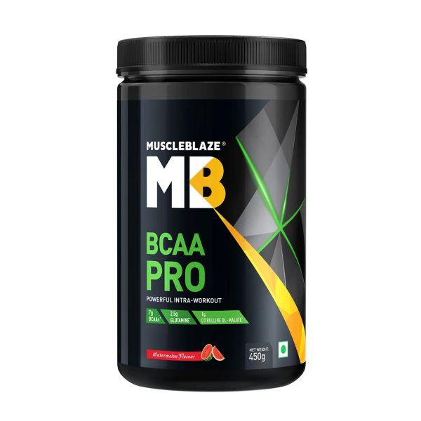 MuscleBlaze BCAA Pro Watermelon Flavour, 450gm