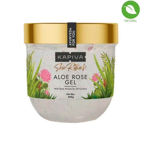 Kapiva Skin Rituals Aloe Rose Gel, 200gm