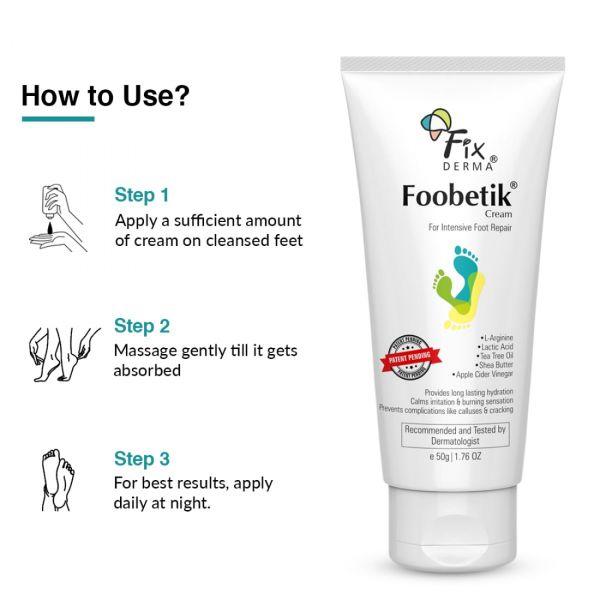 Fixderma Foobetik Foot Cream, 50gm