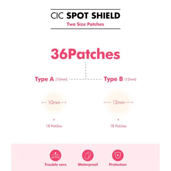 CIC Spot Shield, 36 Acne Patches