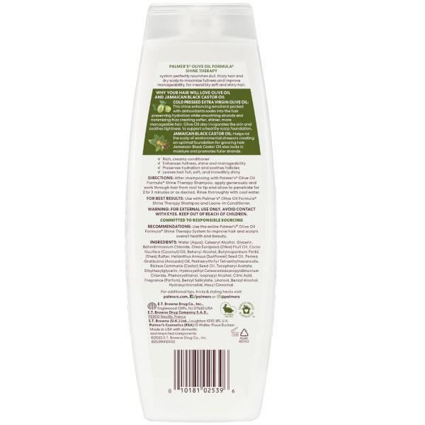 Palmer's Olive Oil Formula Shine Therapy Conditioner, 400ml