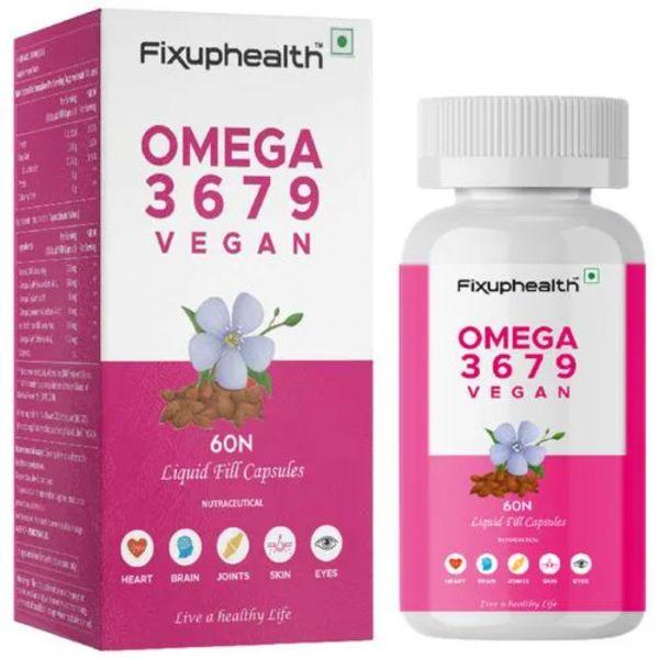 Fixuphealth Omega 3 6 7 9, 60caps