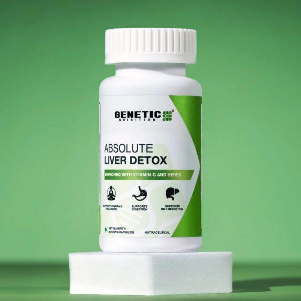 Genetic Nutrition Absolute Liver Detox, 30caps