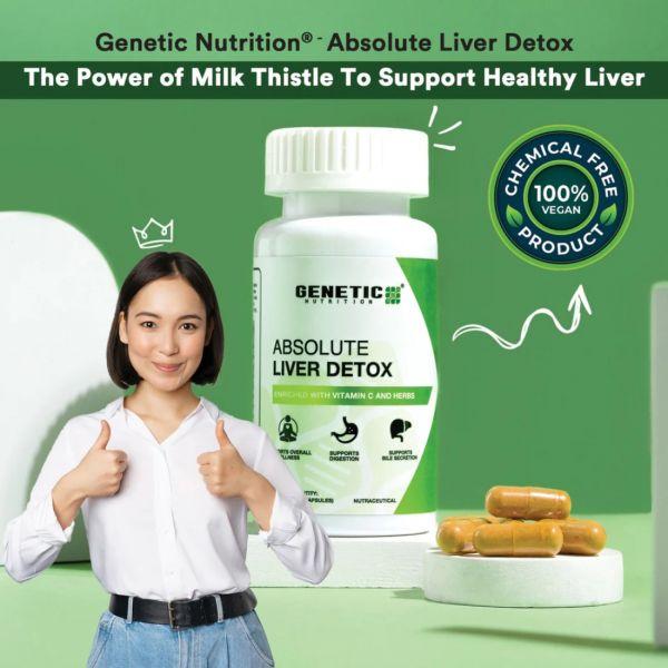 Genetic Nutrition Absolute Liver Detox, 30caps