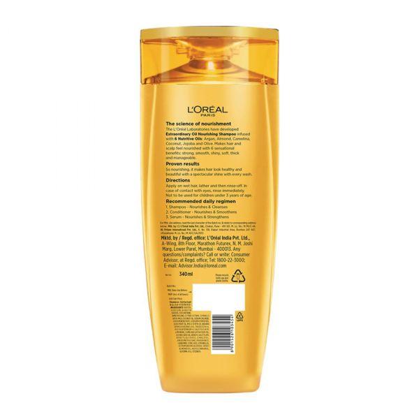 L'Oreal Paris Extraordinary Oil Nourishing Shampoo, 340ml