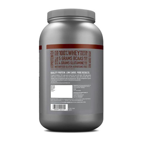 Isopure Low Carbs Dutch Chocolate Flavour 4.41LB, 2kg