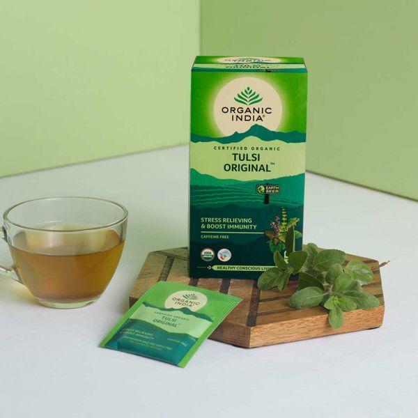 Organic India Original Tulsi Tea, 25pcs