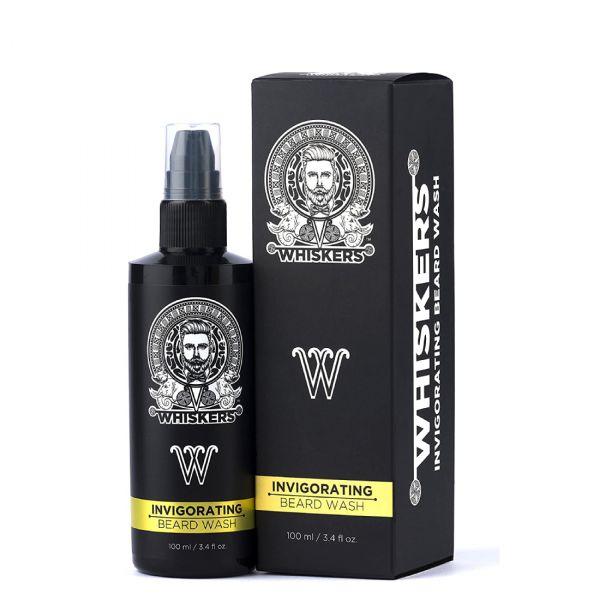 Whiskers Invigorating Beard Wash, 100ml