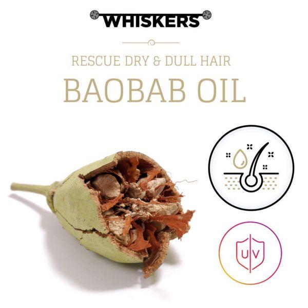 Whiskers Hair Serum Vitalised with Baobab Oil & Argan Oil, 50ml