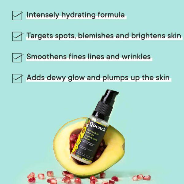 Quench Bravocado Intense Brightening Serum, 30ml