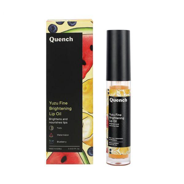 Quench Yuzu Fine Brightening Lip Oil, 5ml