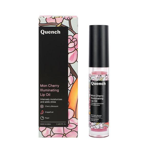 Quench Mon Cherry Illuminating Lip Oil, 5ml