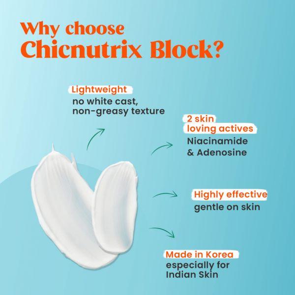 Chicnutrix Block Lightweight Sunscreen, 35ml