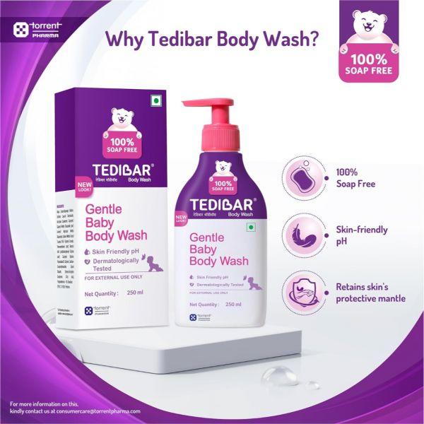 Tedibar Baby Body Wash, 250ml