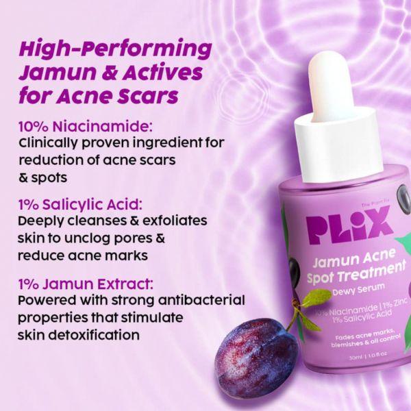 Plix Jamun Acne Marks Treatment Dewy Serum, 30ml