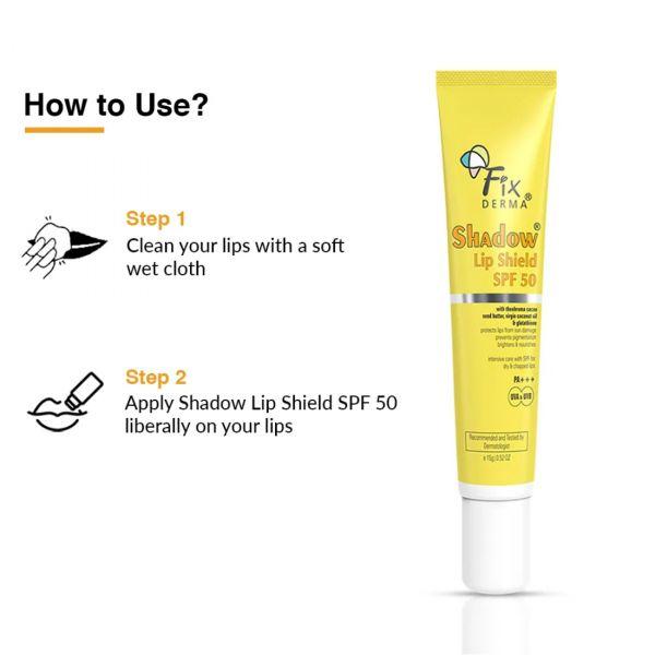 Fixderma Lip Shield SPF 50, 15gm