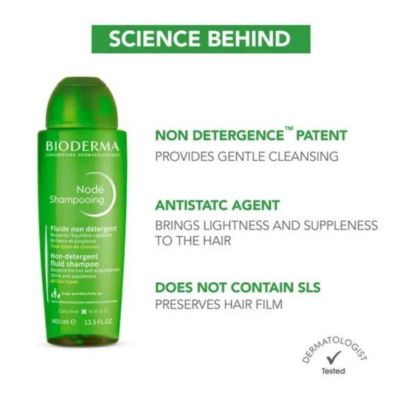 Bioderma Non-Detergent Fluid Shampoo, 400ml