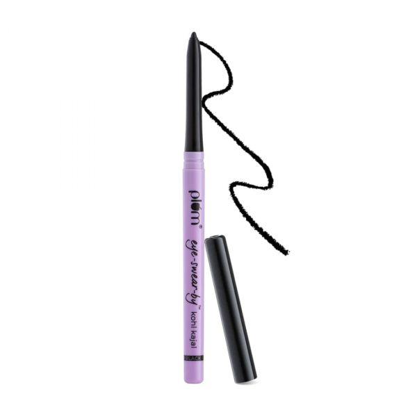 Plum Deep Black Kohl Kajal, 1pc