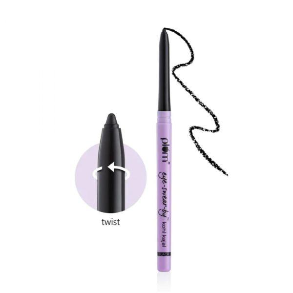 Plum Deep Black Kohl Kajal, 1pc