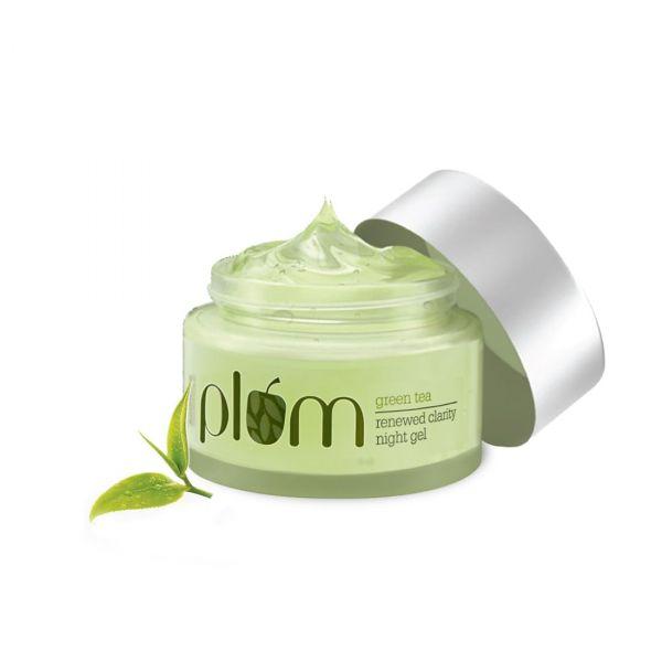 Plum Green Tea Renewed Clarity Night Gel, 50ml