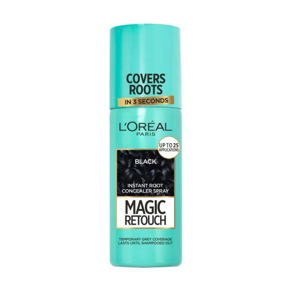 L'Oreal Paris Magic Retouch Spray (Black), 75ml