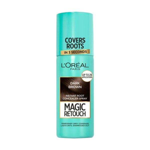 L'Oreal Paris Magic Retouch Spray (Dark Brown), 75ml