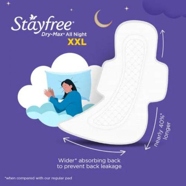 Stayfree Dry Max All Night Ultra Dry XXL, 28pcs