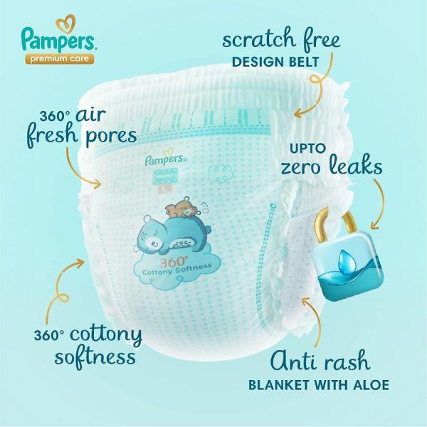 Pampers Premium Care Pant Style Baby Diapers L 9-14kg, 26pcs