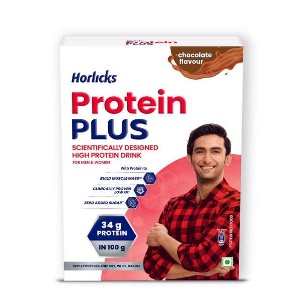 Horlicks Protein Plus (Chocolate), 400gm