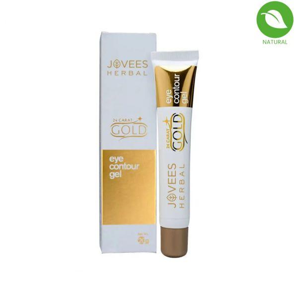 Jovees 24 Carat Gold Eye Contour Gel, 20gm