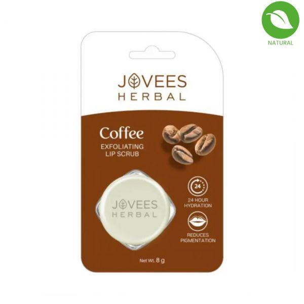 Jovees Herbal Coffee Exfoliating Lip Scrub, 8gm