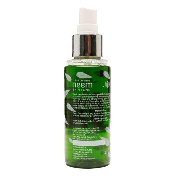 Jovees Herbal Sun Defence Neem Skin Toner, 100ml