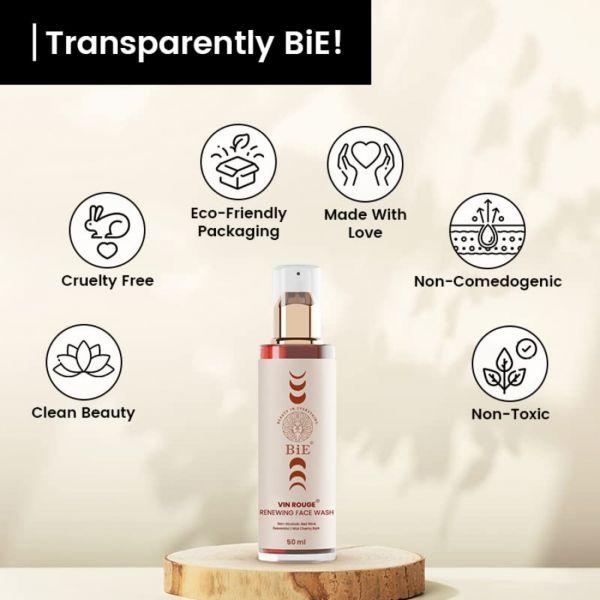 BiE Vin Rouge - Renewing Face Wash, 50ml