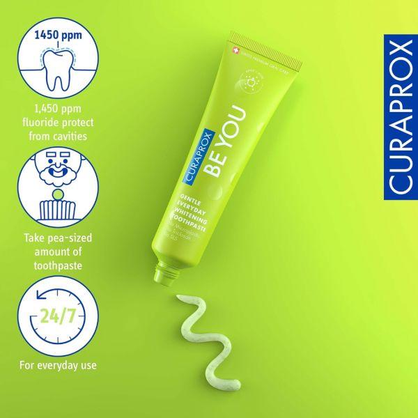 Curaprox Be You Apple + Aloe Vera Toothpaste, 60ml