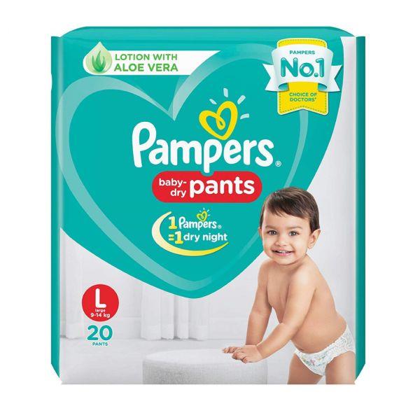 Pampers Pants L 9-14kg, 20pcs