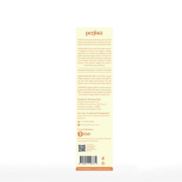 Perfora Copper Tongue Cleaner, 1pc