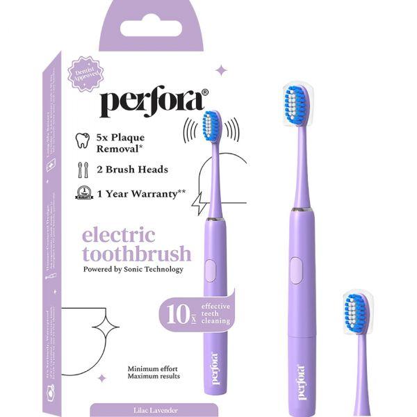 Perfora Lilac Lavender Electric Toothbrush, 1kit