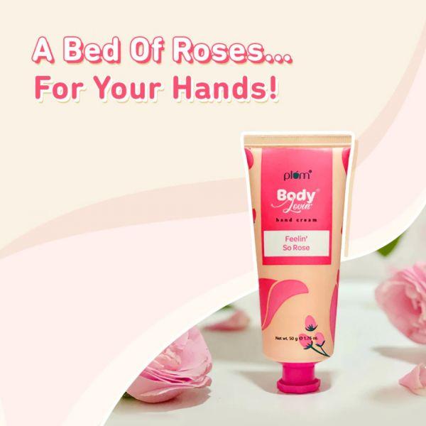 Plum BodyLovin Feelin' So Rose Hand Cream, 50gm