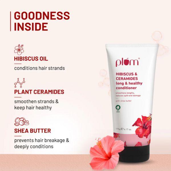 Plum Hibiscus & Ceramides Long & Healthy Conditioner, 250ml