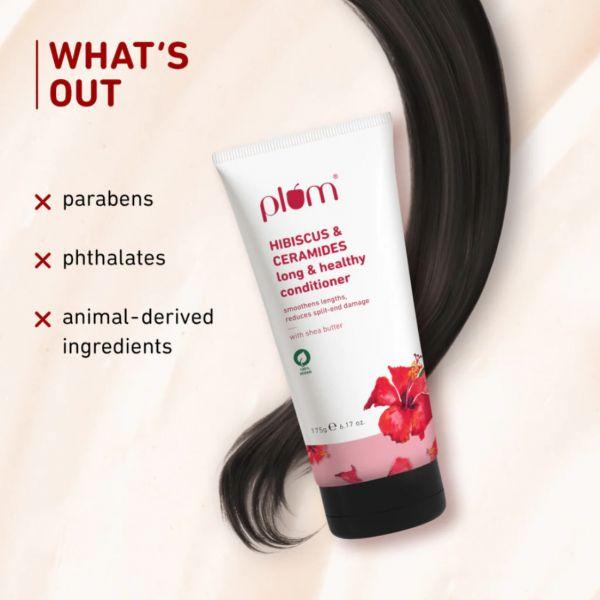 Plum Hibiscus & Ceramides Long & Healthy Conditioner, 250ml