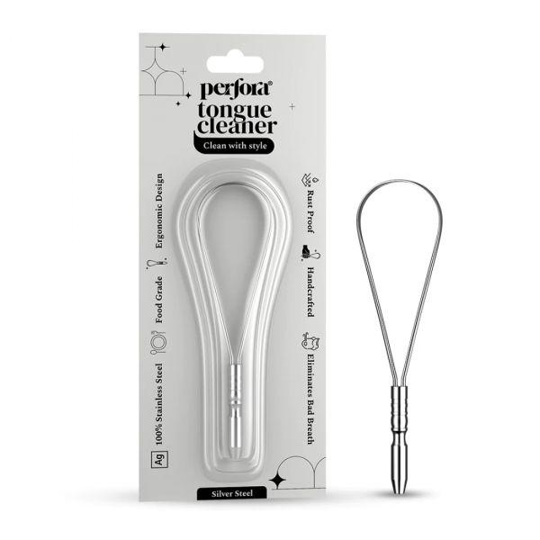 Perfora Silver Tongue Cleaner, 1pc